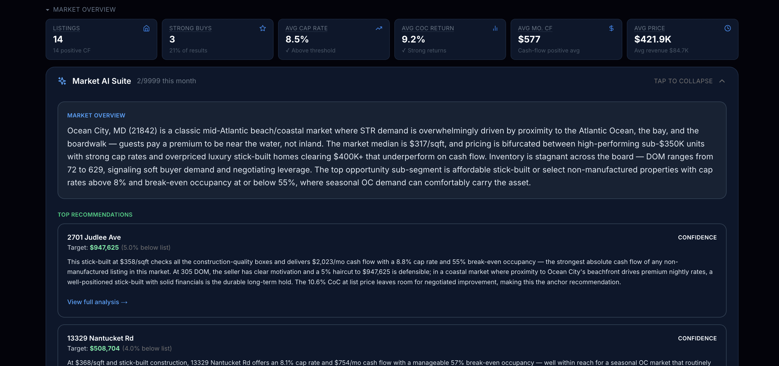 Market AI Suite — overview